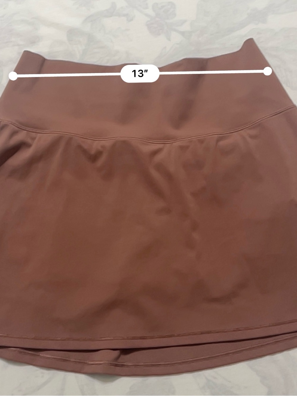 Vuori Mauve Brown Active Skort - Picture 6 of 9